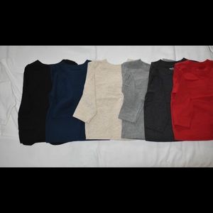 2t Bundle (7) Essential Long Sleeve T-Shirts